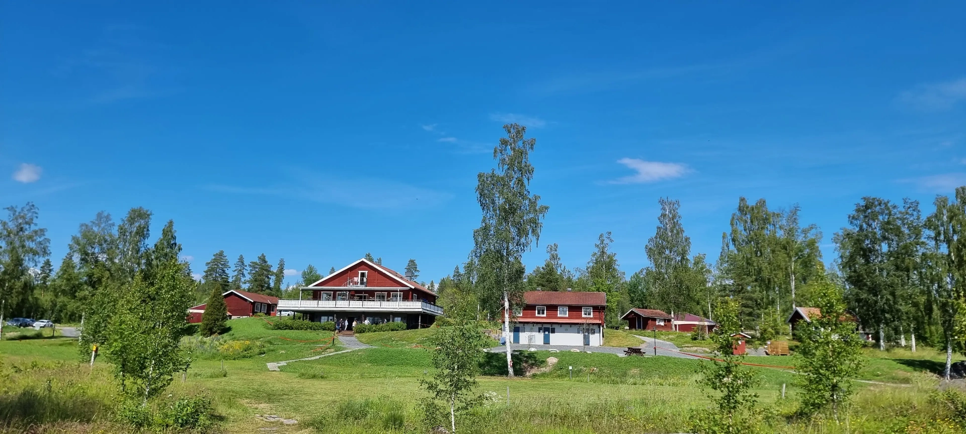 Dalagårdens vackra miljö vid Liljan